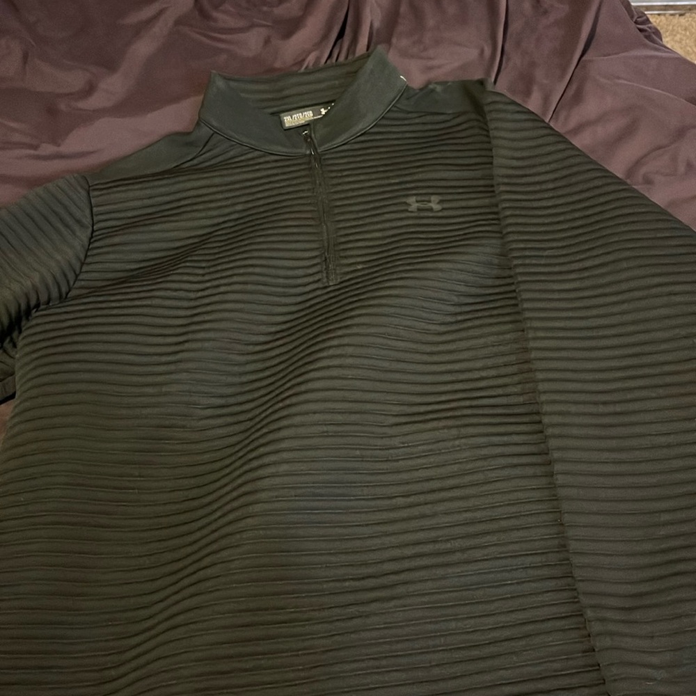 Under Armour XXL Black 1/4 Zip Sweater